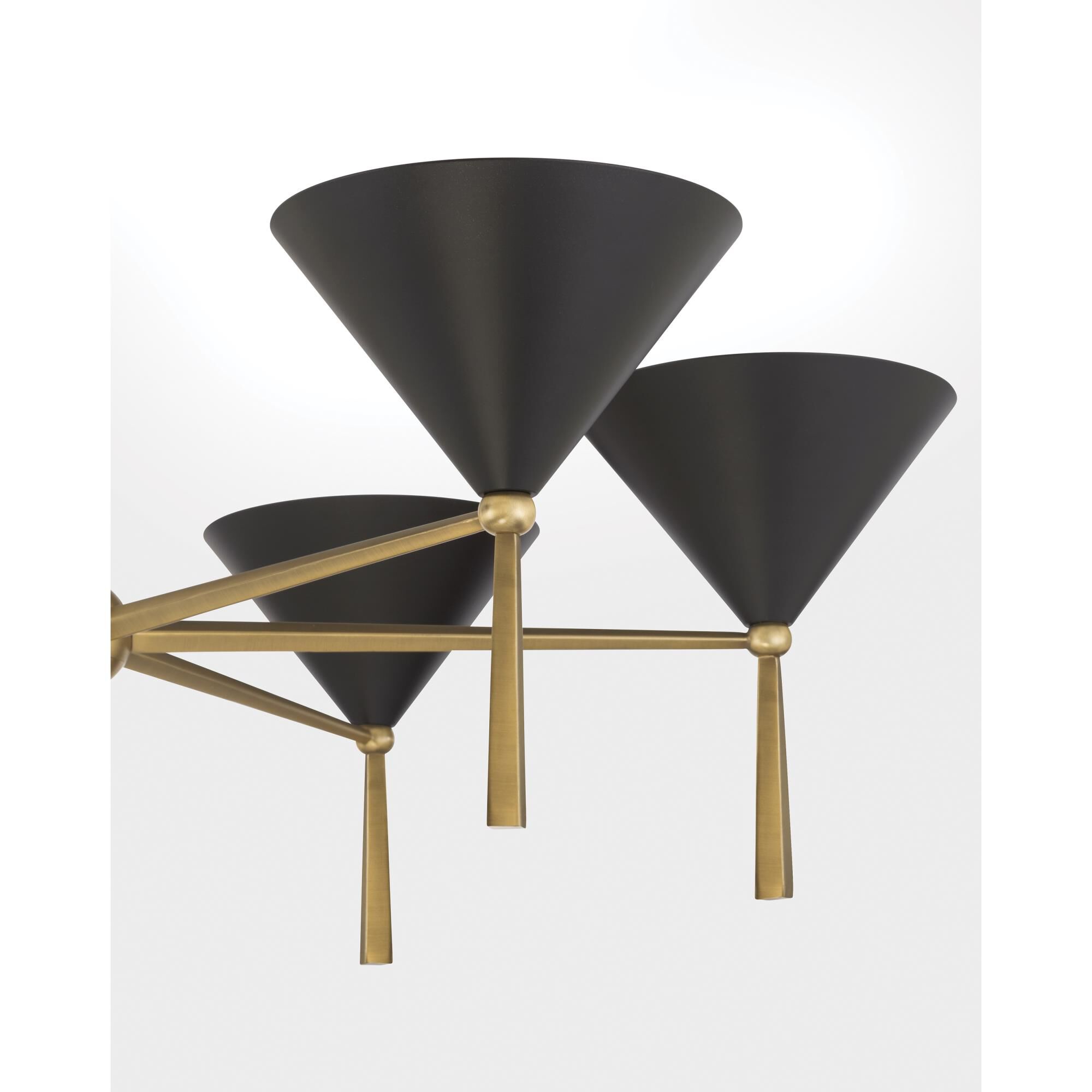 Shown in Legacy Brass and Dark Bronze finish