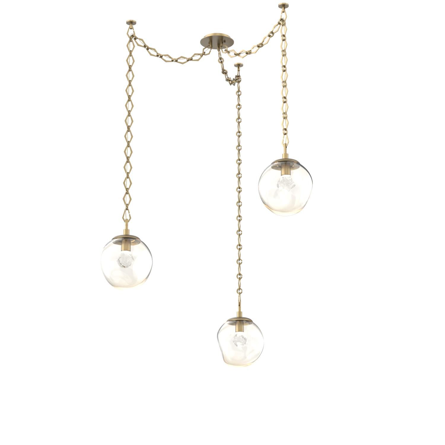 Levi Wilson Aster 19 Inch Multi Pendant Light by Hammerton Studio