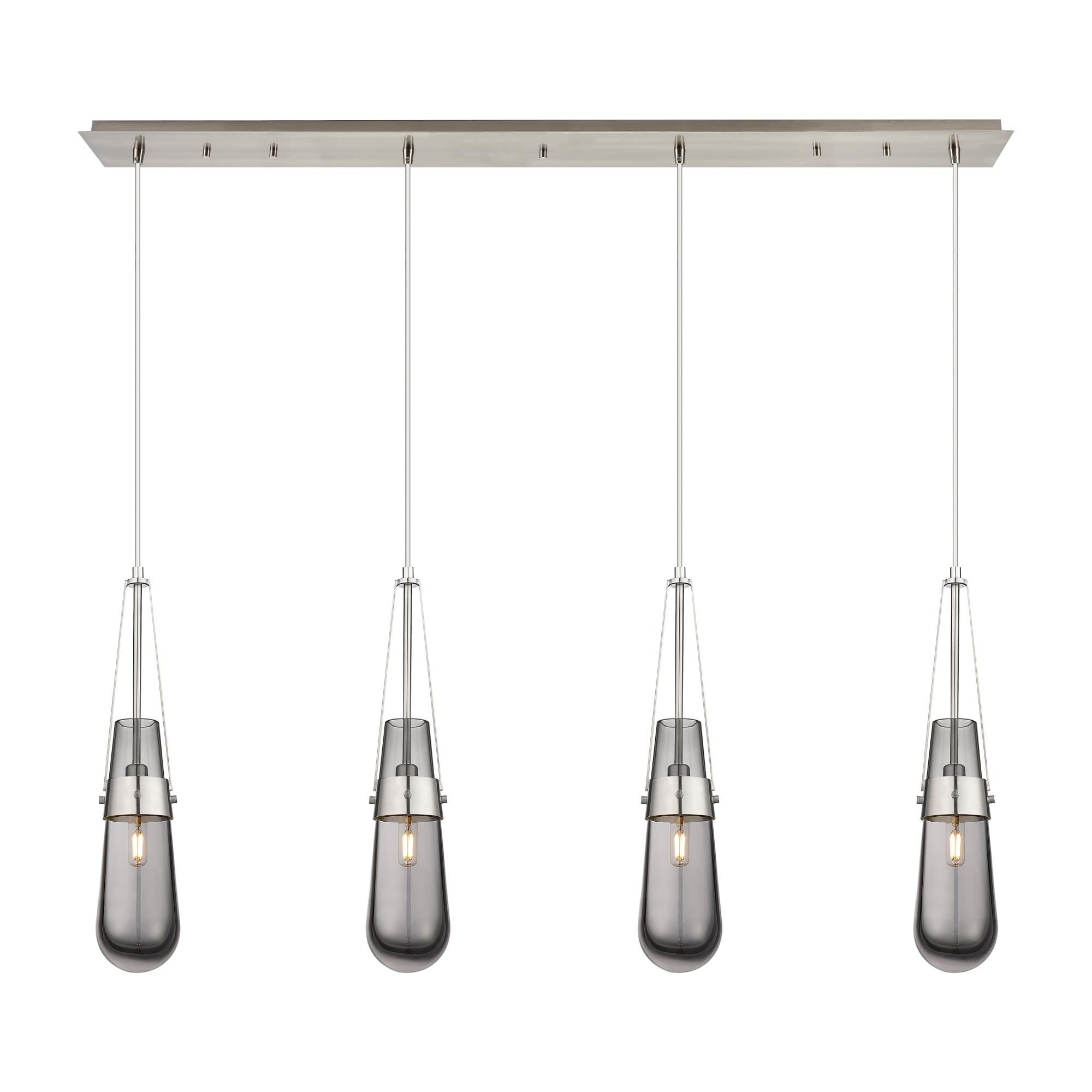 Bruno Marashlian Milan 48 Inch 4 Light Linear Suspension Light by Innovations Lighting