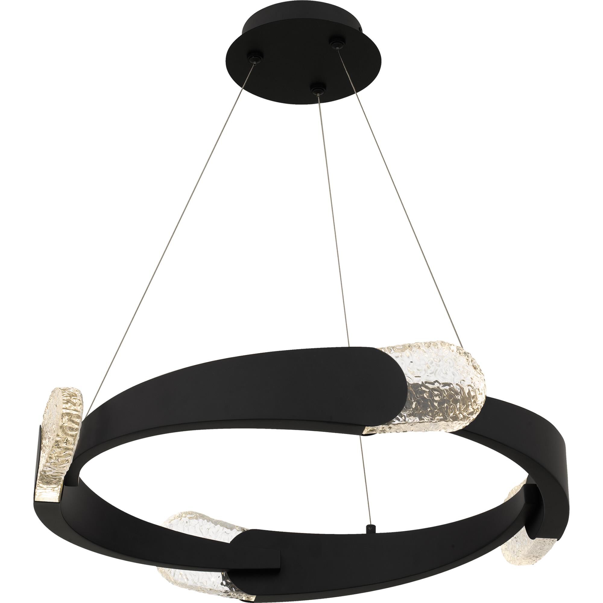 Saffron 24 Inch Large Pendant by Quoizel