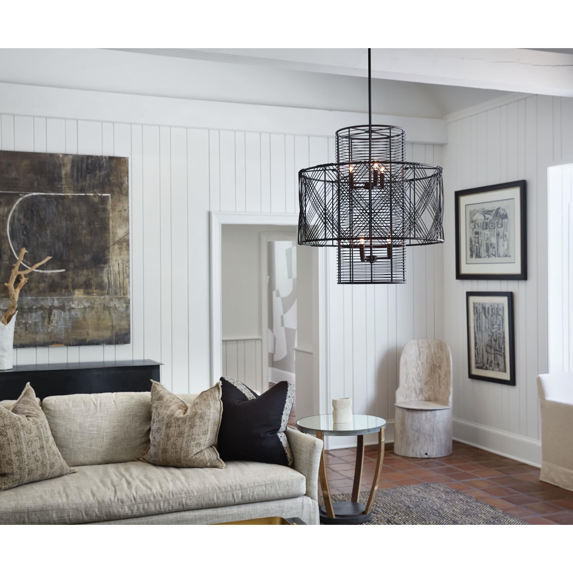 Nikko 26 Inch 6 Light Chandelier by Hinkley Lighting