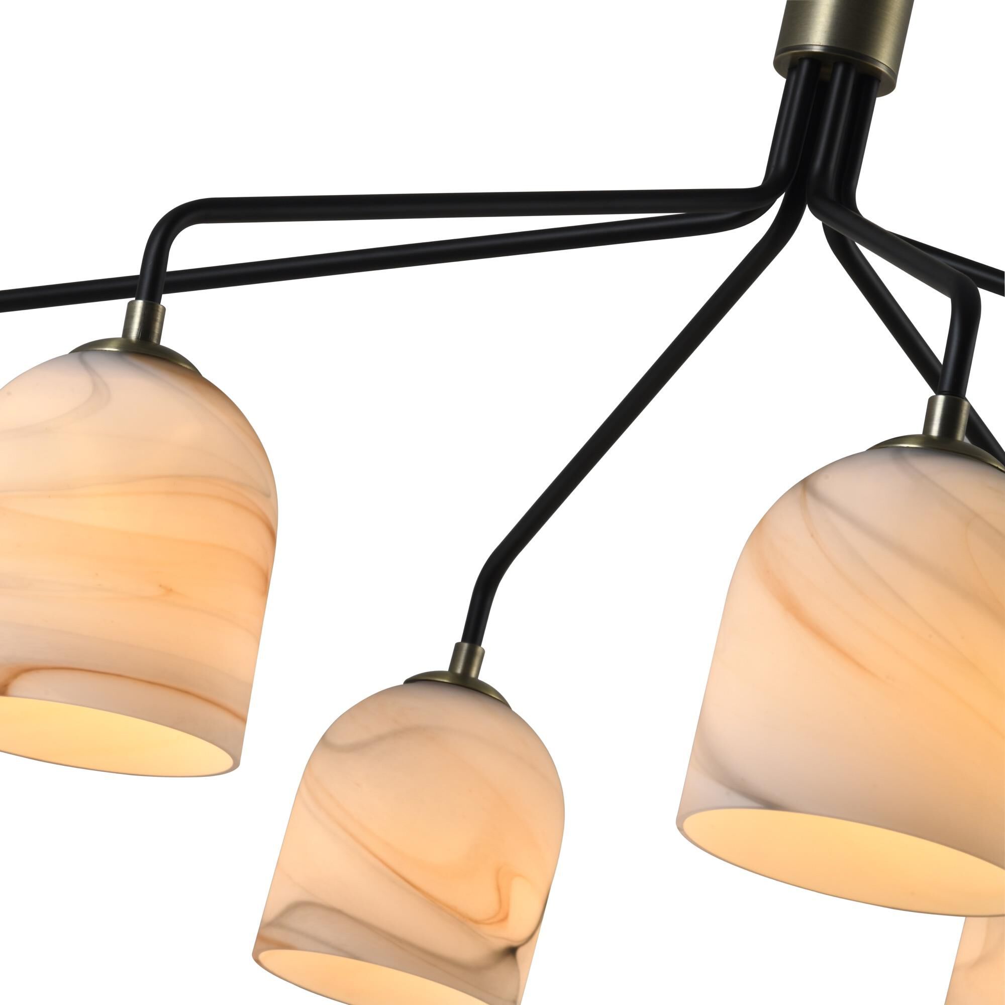 S&C Crema 41 Inch Chandelier,