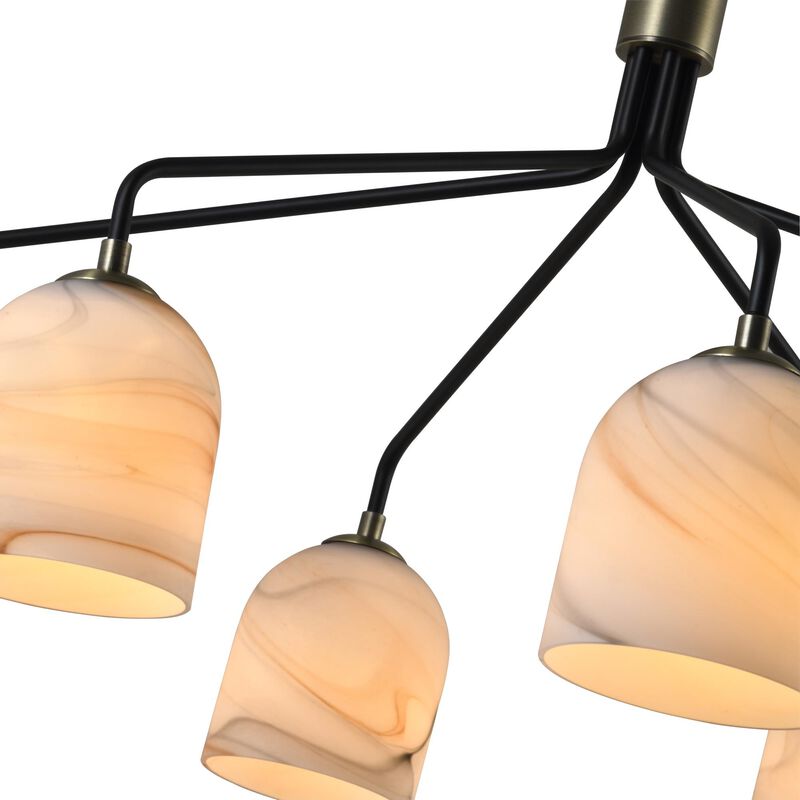 S&C Crema 41 Inch Chandelier by Artcraft