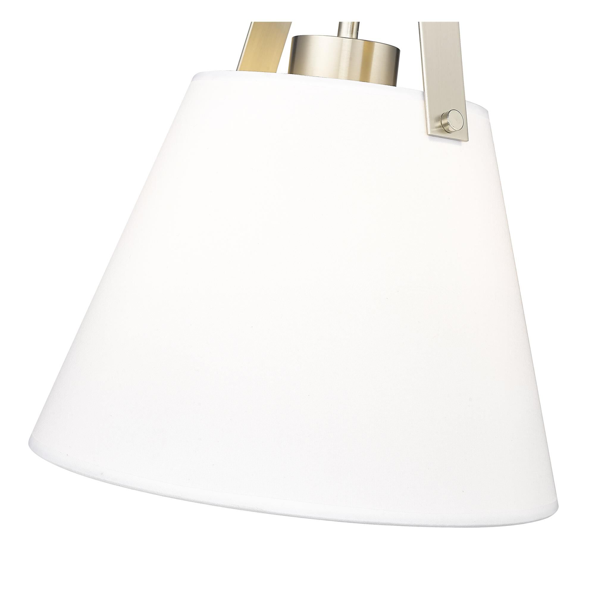 Z-Studio Linen 14 Inch Pendant Light,