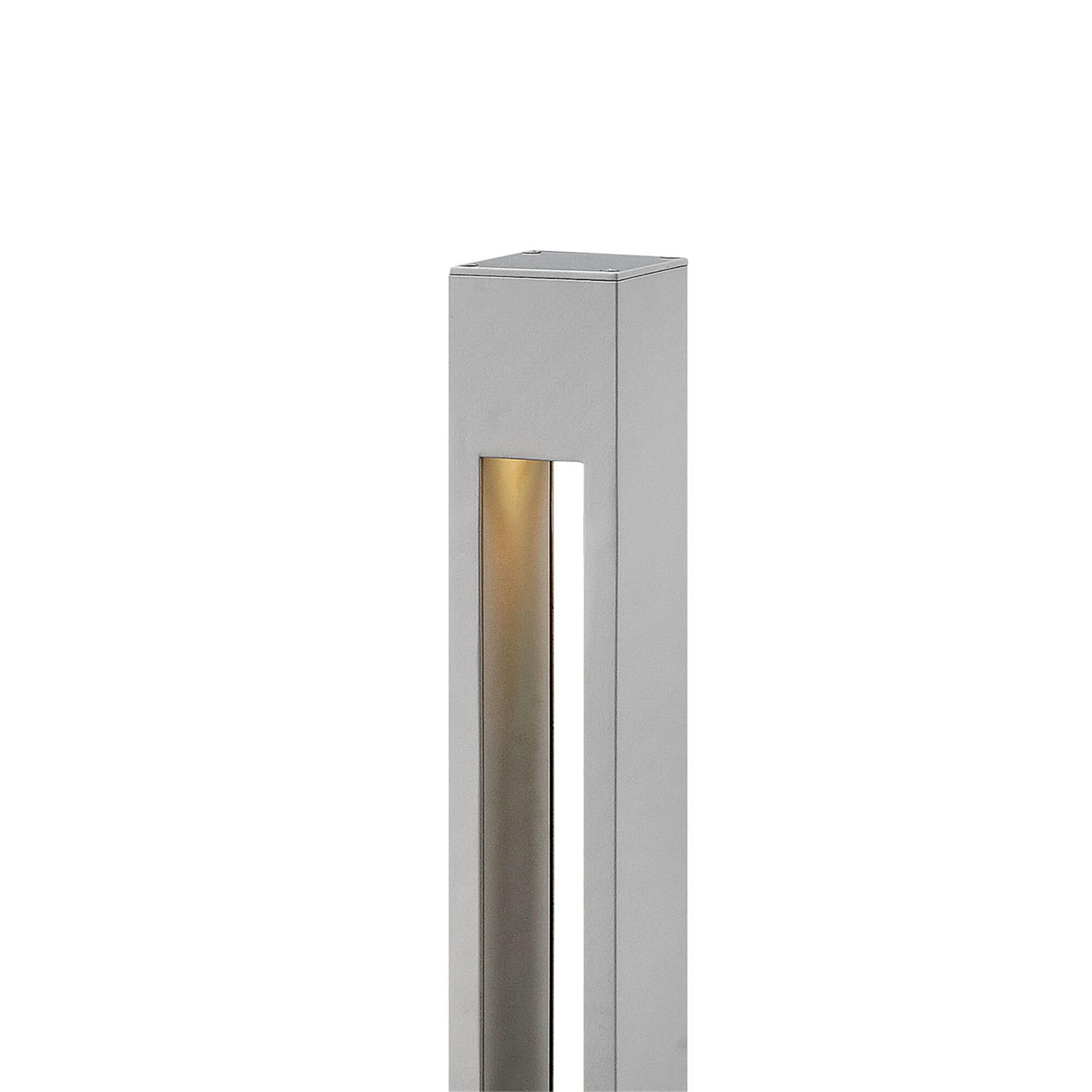 Shown in Titanium finish and Etched Lens glass