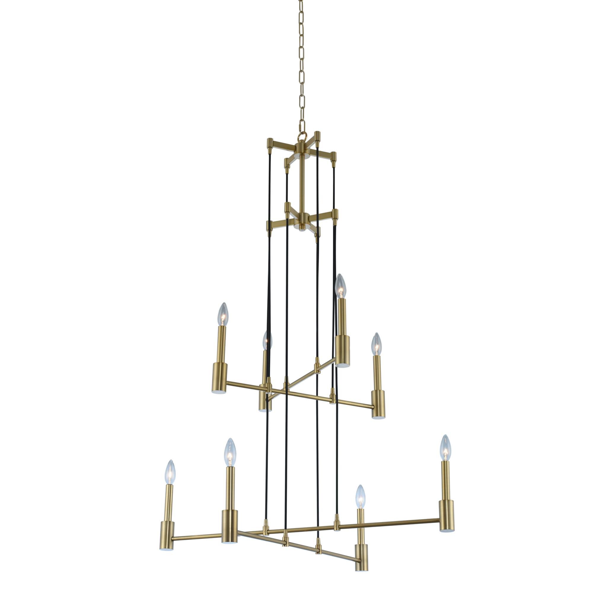 Kingston 34 Inch Cage Pendant by Kalco Lighting