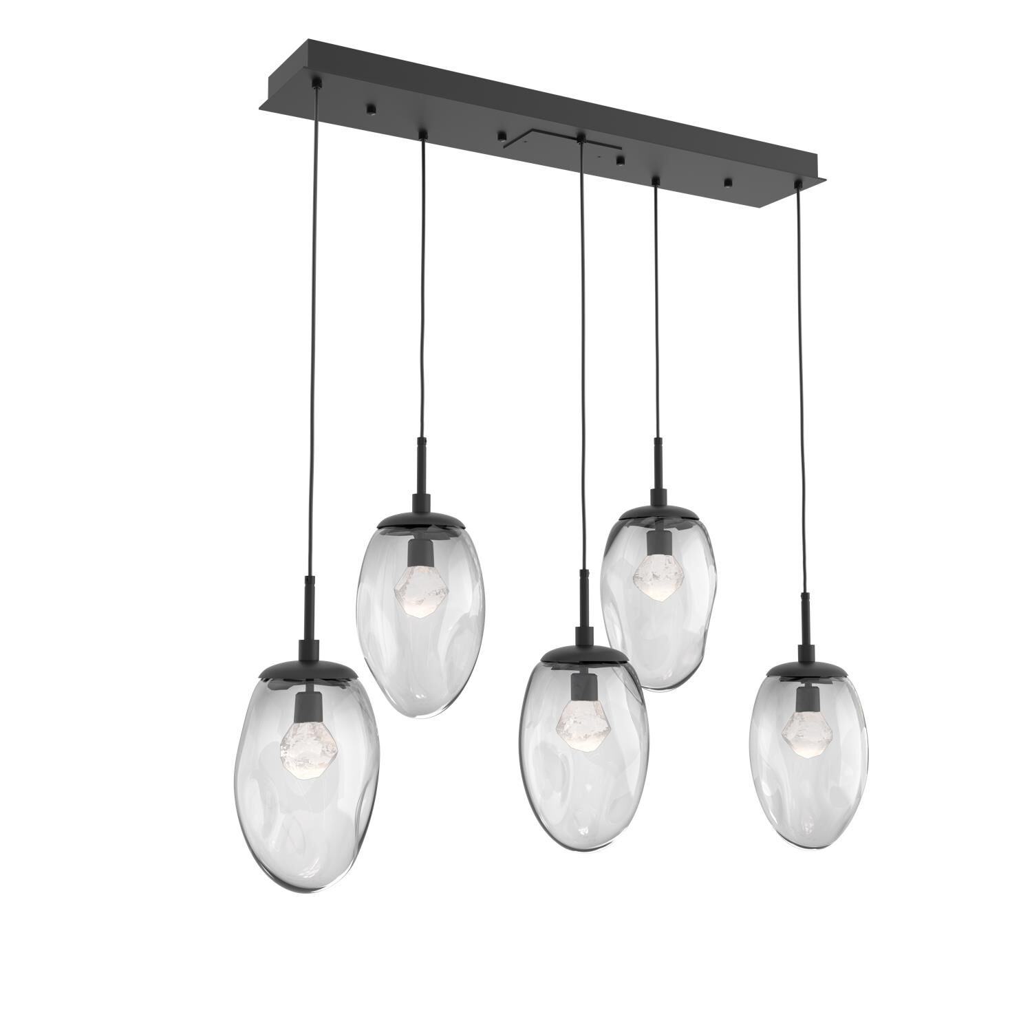 Meteo 42 Inch 5 Light LED Multi Light Pendant by Hammerton Studio