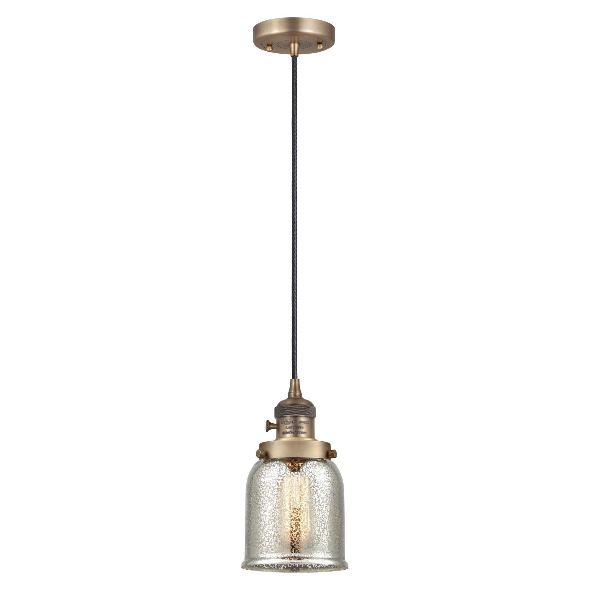 Shown in Brushed Brass finish and Silver Plated Mercury glass