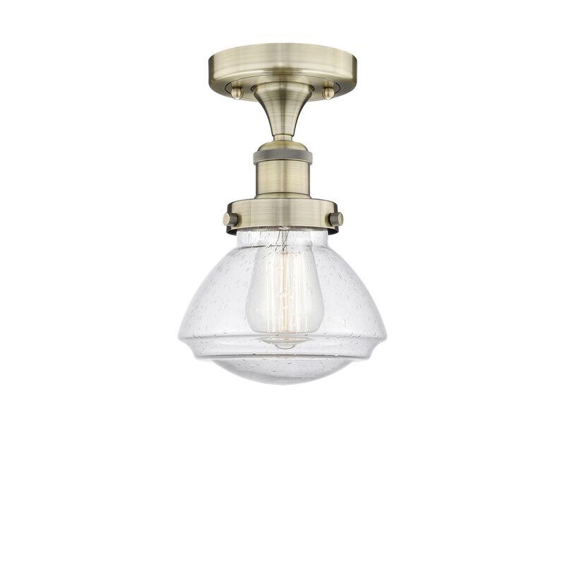 Bruno Marashlian Olean 7 Inch Semi Flush Mount by Innovations Lighting