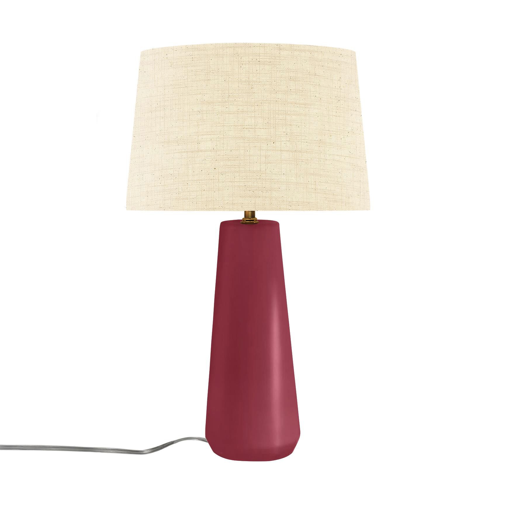 Shown in Cerise finish and Cream shade
