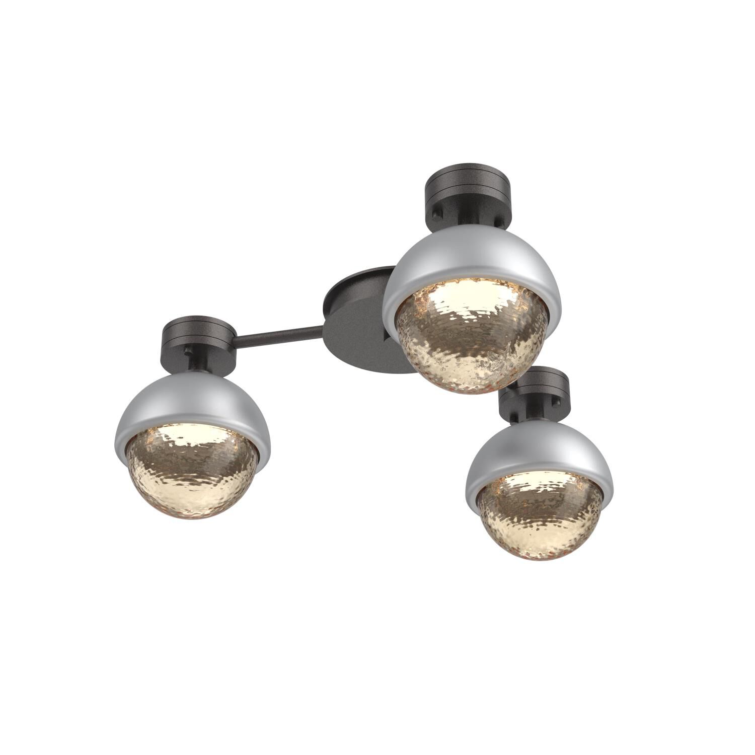 Levi Wilson Cabochon 23 Inch Flush Mount by Hammerton Studio