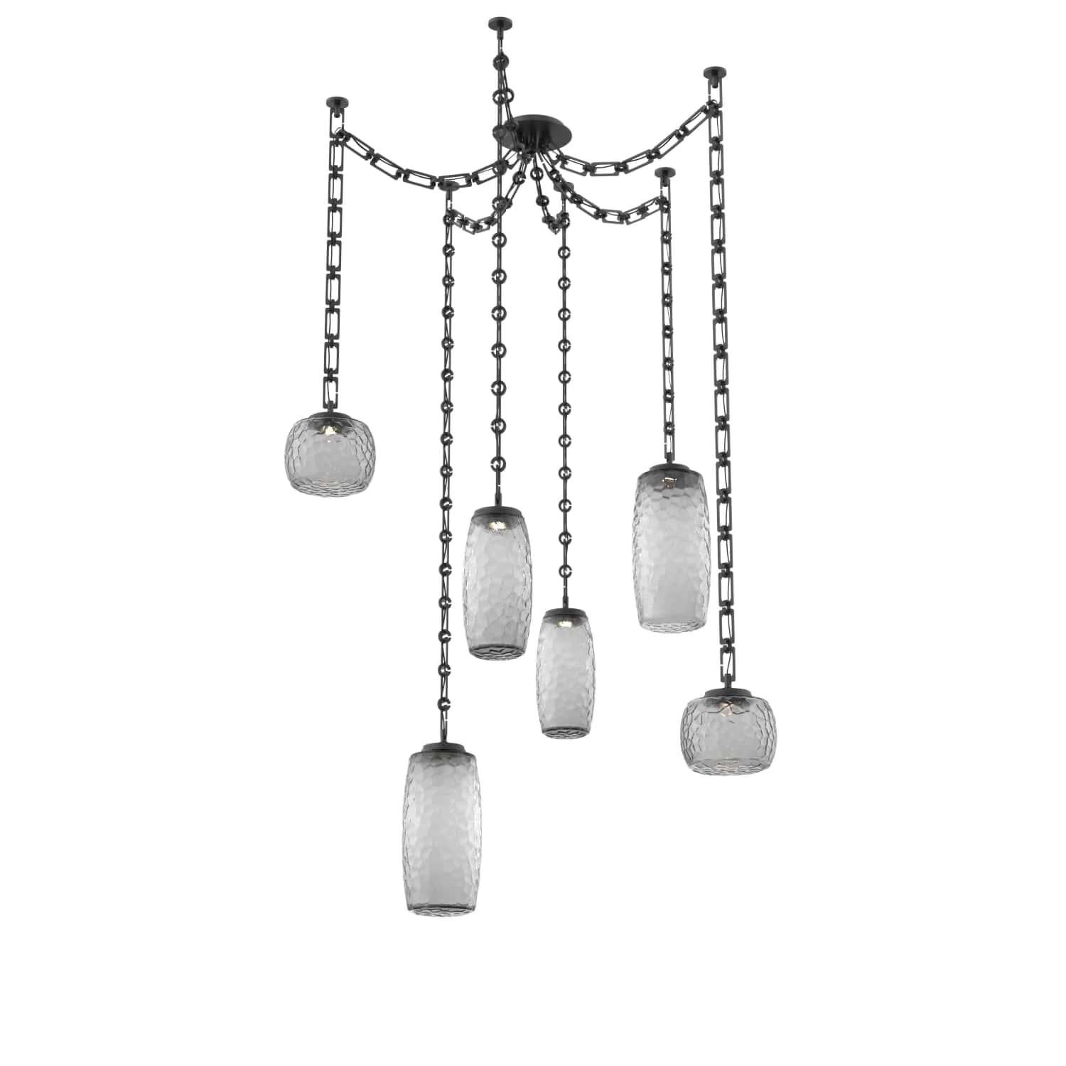 Levi Wilson Vessel 15 Inch Multi Pendant Light by Hammerton Studio