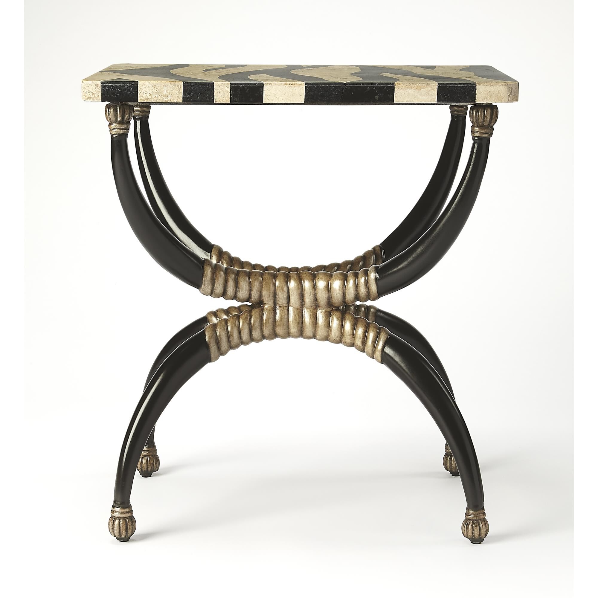 Shown in Black And White finish