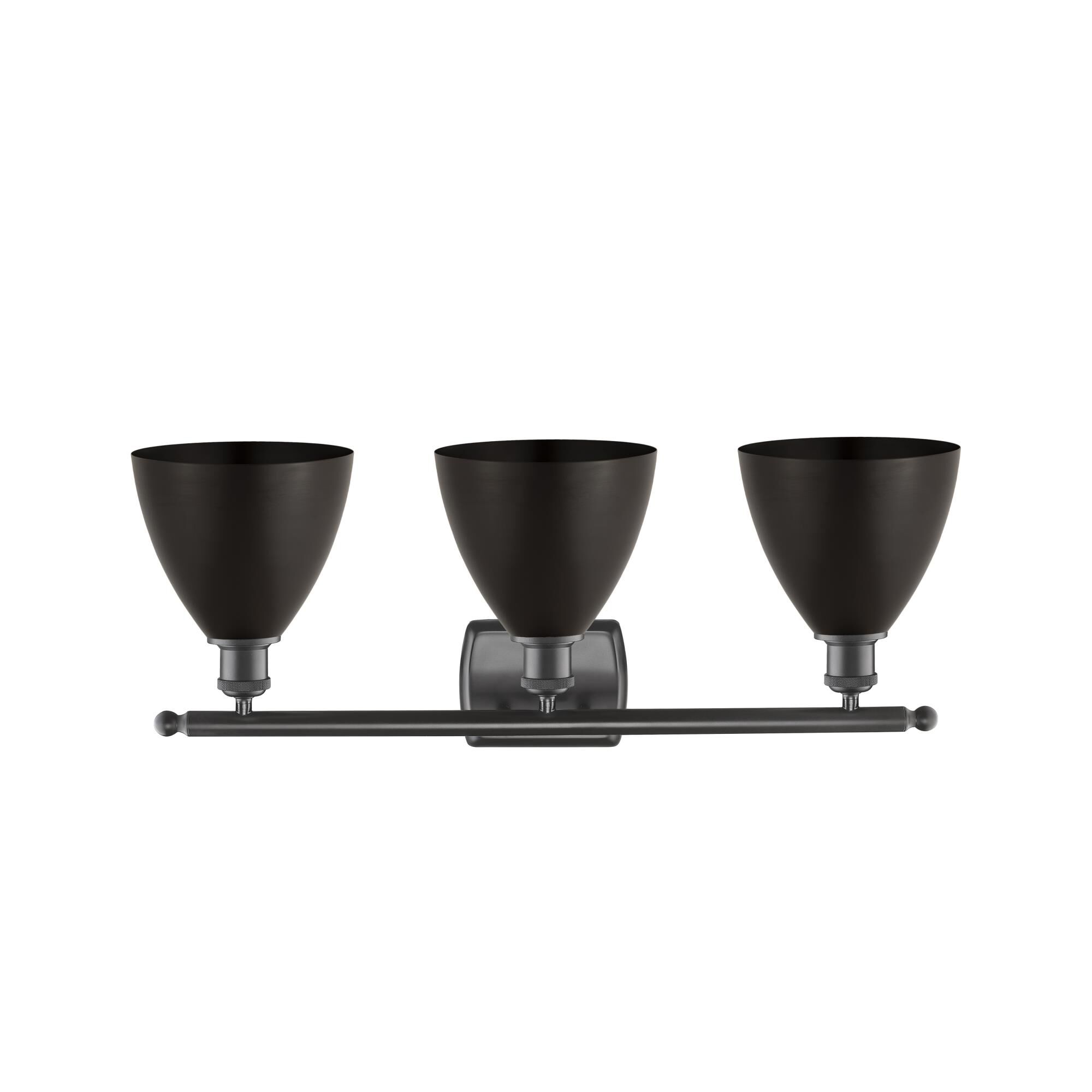 Bruno Marashlian Ballston Dome 27 Inch 3 Light Bath Vanity Light by Innovations Lighting