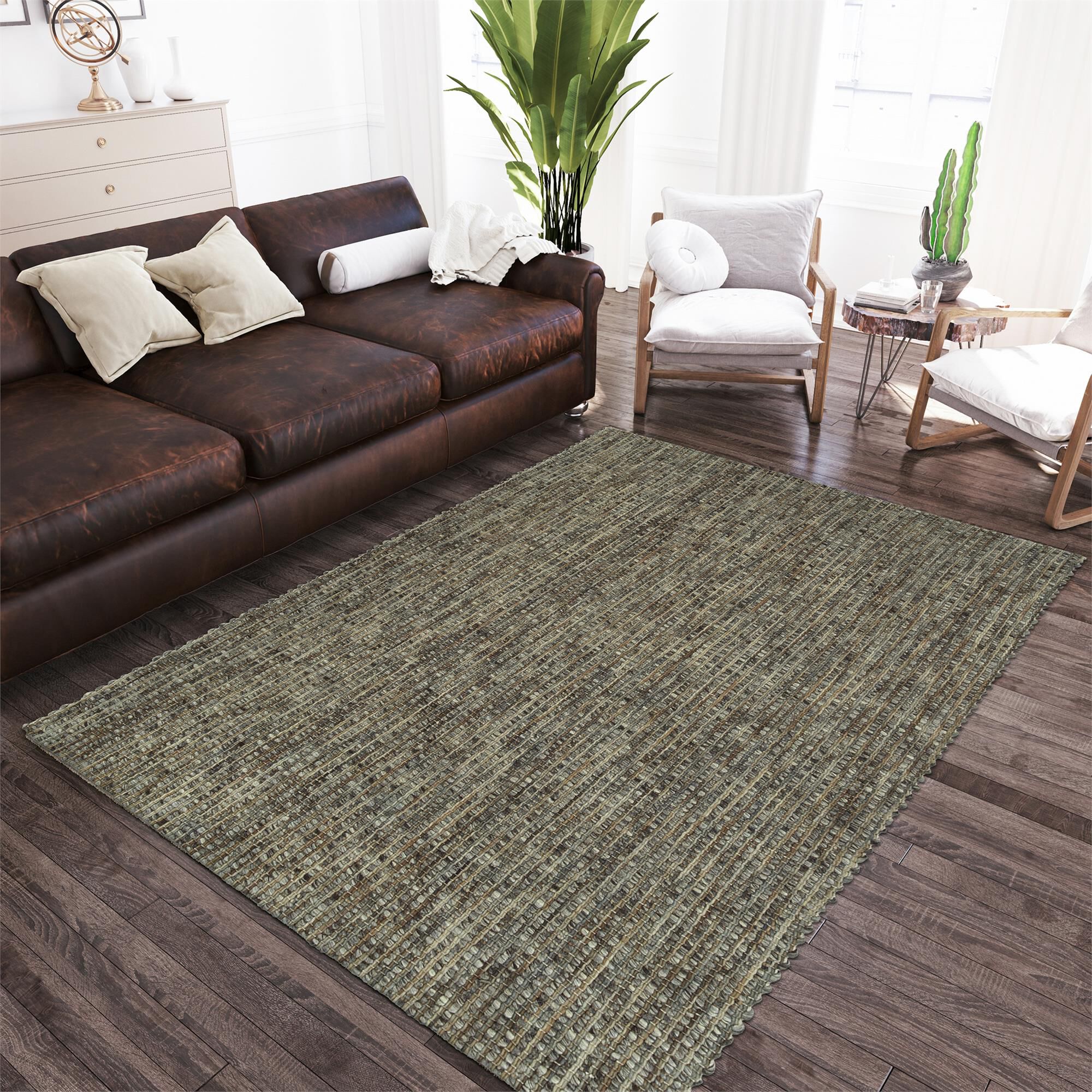 Bondi BD1 Hand Loomed Wool Area Rug,