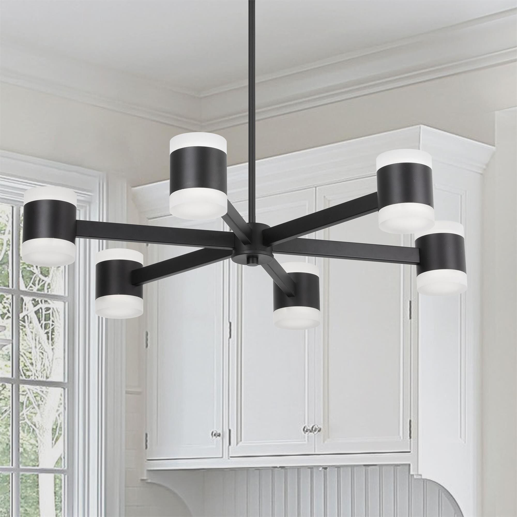 Wilson 28 Inch 12 Light LED Chandelier by Dainolite