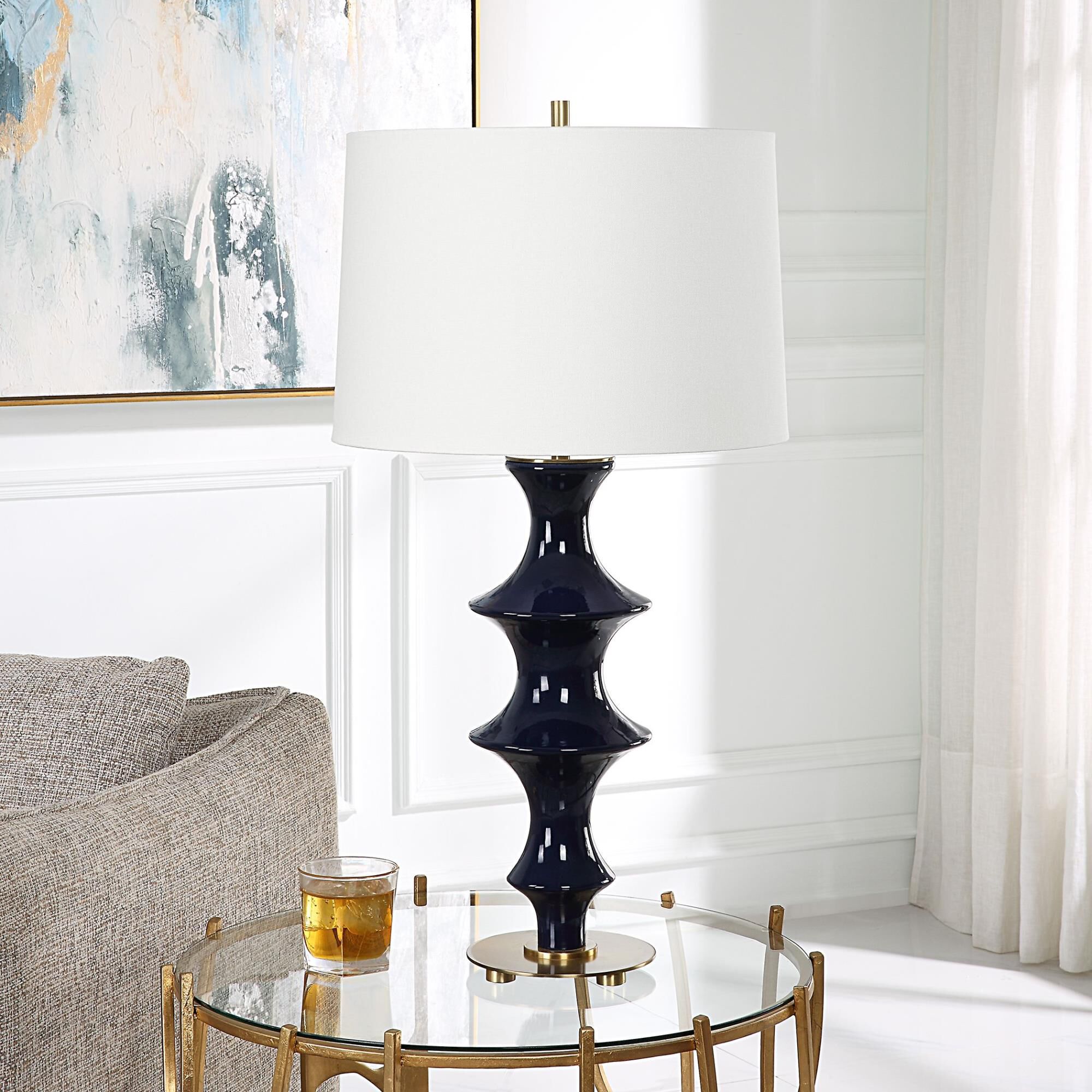 Carolyn Kinder Coil 28 Inch Table Lamp by Uttermost