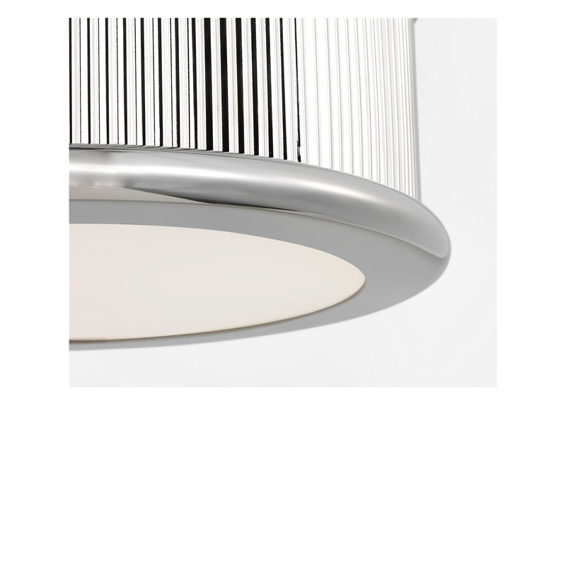 Paloma Contreras Ritz 14 Inch 3 Light Flush Mount by Visual Comfort Studio