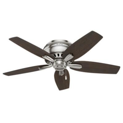 Newsome Flush Mount Fan by Hunter Fan