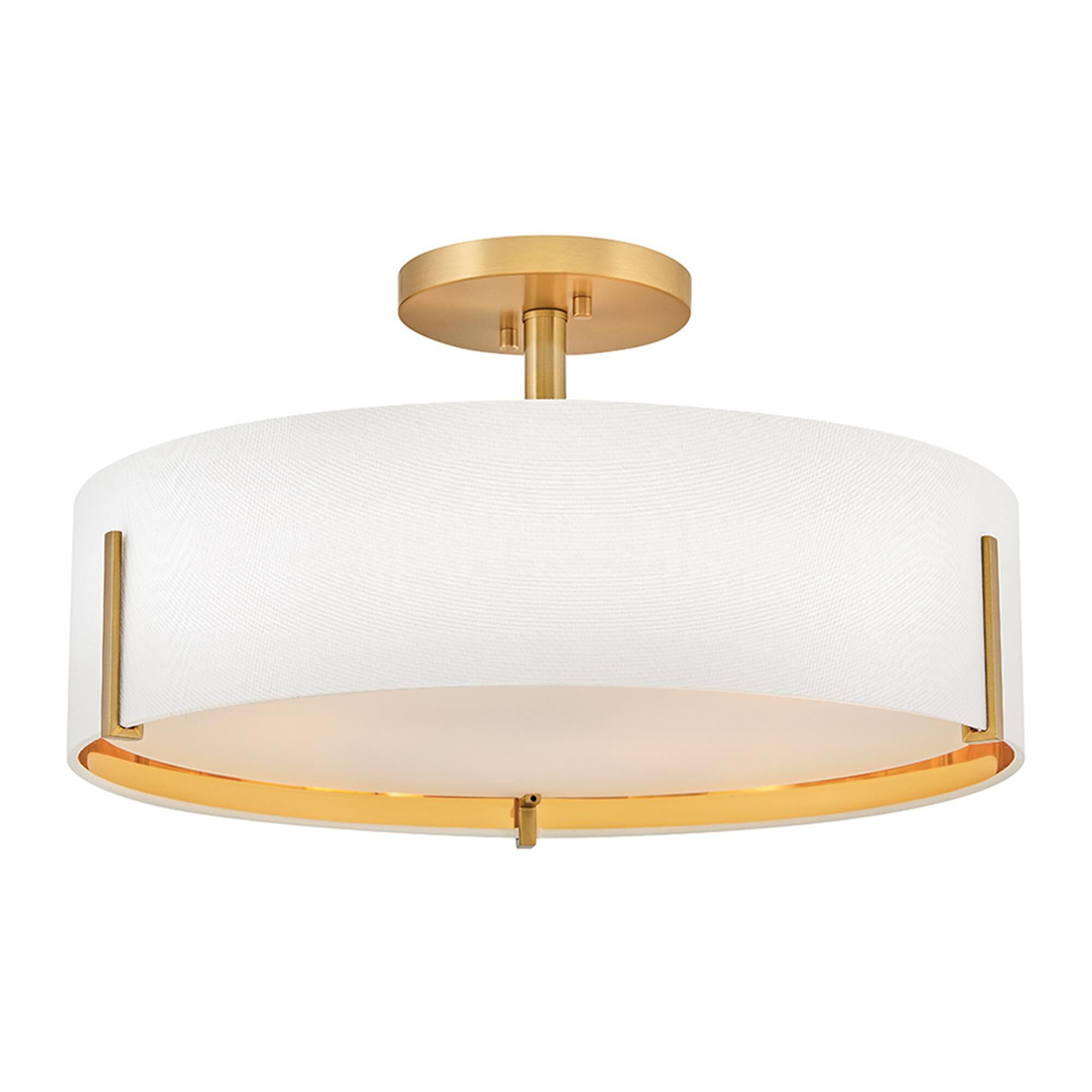 Halle 20 Inch 4 Light Semi Flush Mount,