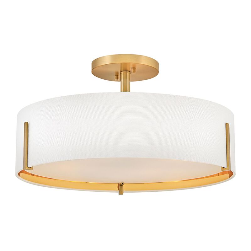 Halle 20 Inch 4 Light Semi Flush Mount by Hinkley