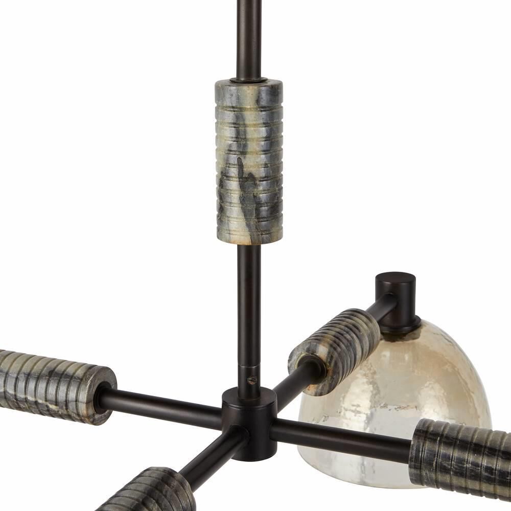 Shown in Blackened Iron finish