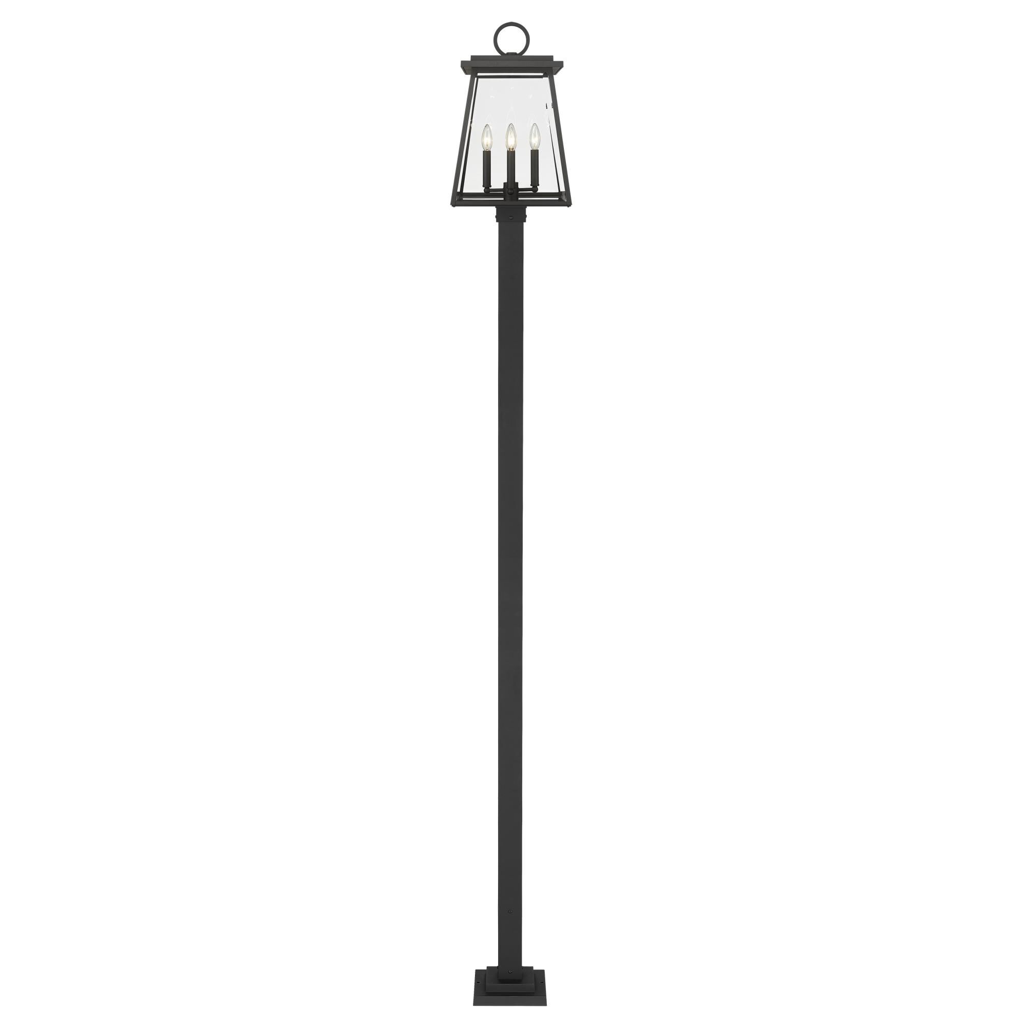 Broughton 115 Inch Tall 4 Light Outdoor Post Lamp by Z-Lite