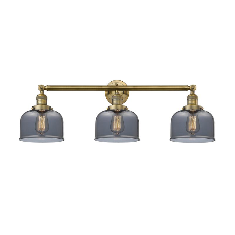 Bruno Marashlian Large Bell 32 Inch 3 Light Bath Vanity Light by Innovations Lighting