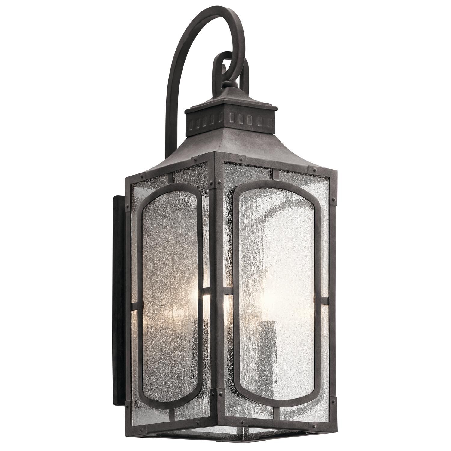 Bay Village 23 Inch Tall 3 Light Outdoor Wall Light by Kichler Lighting