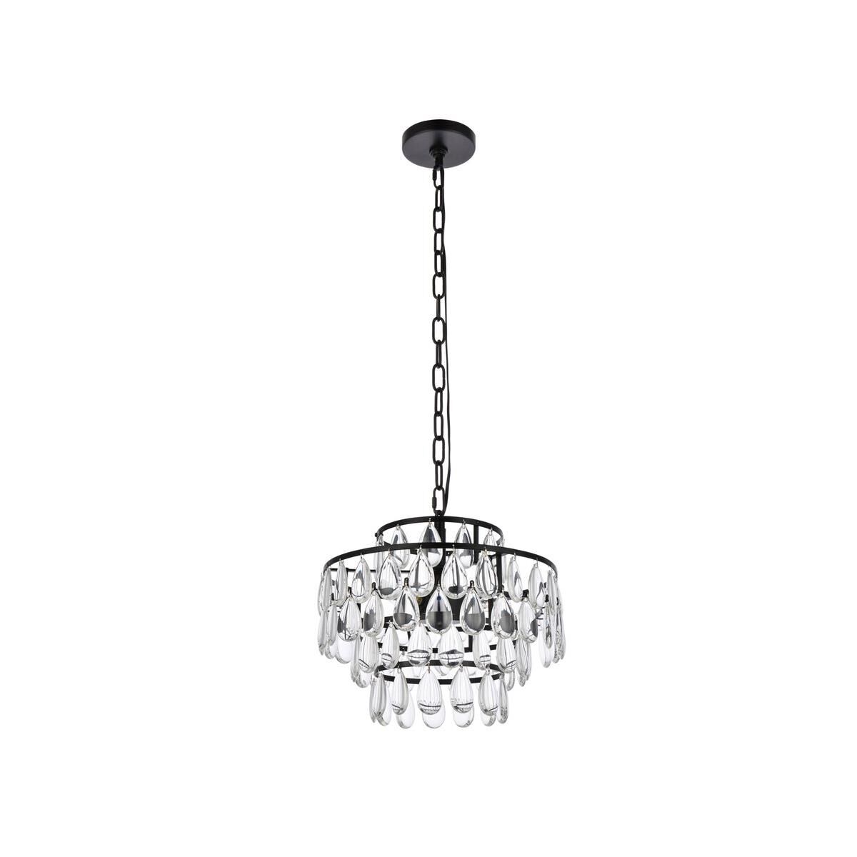 Mila 14 Inch Large Pendant by Elegant Lighting