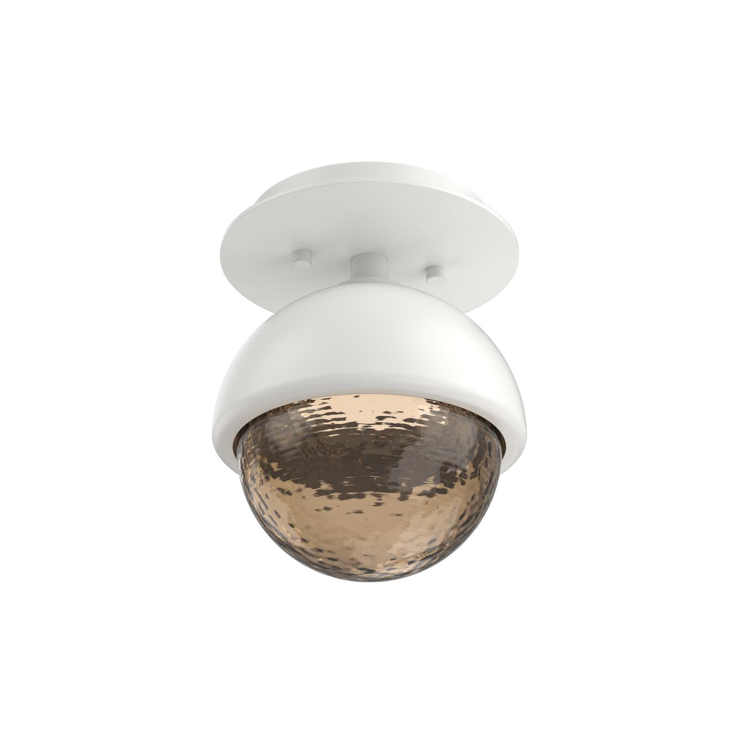 Shown in Salt White finish and Bronze glass and Metal Shade Matching Finish accent