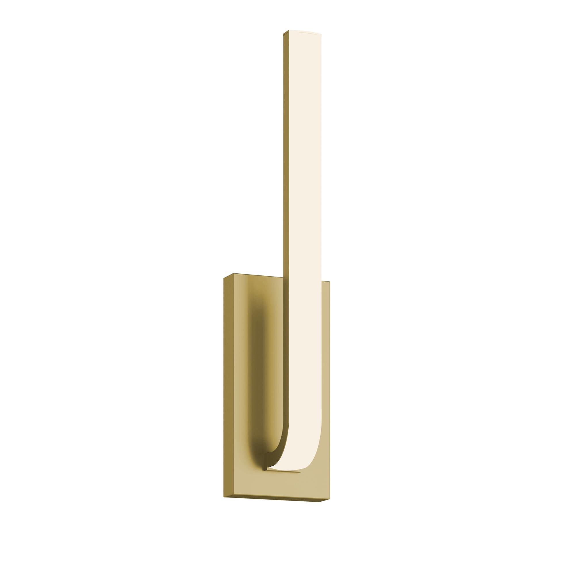 Shown in Light Antique Brass finish and White Acrylic Diffuser glass