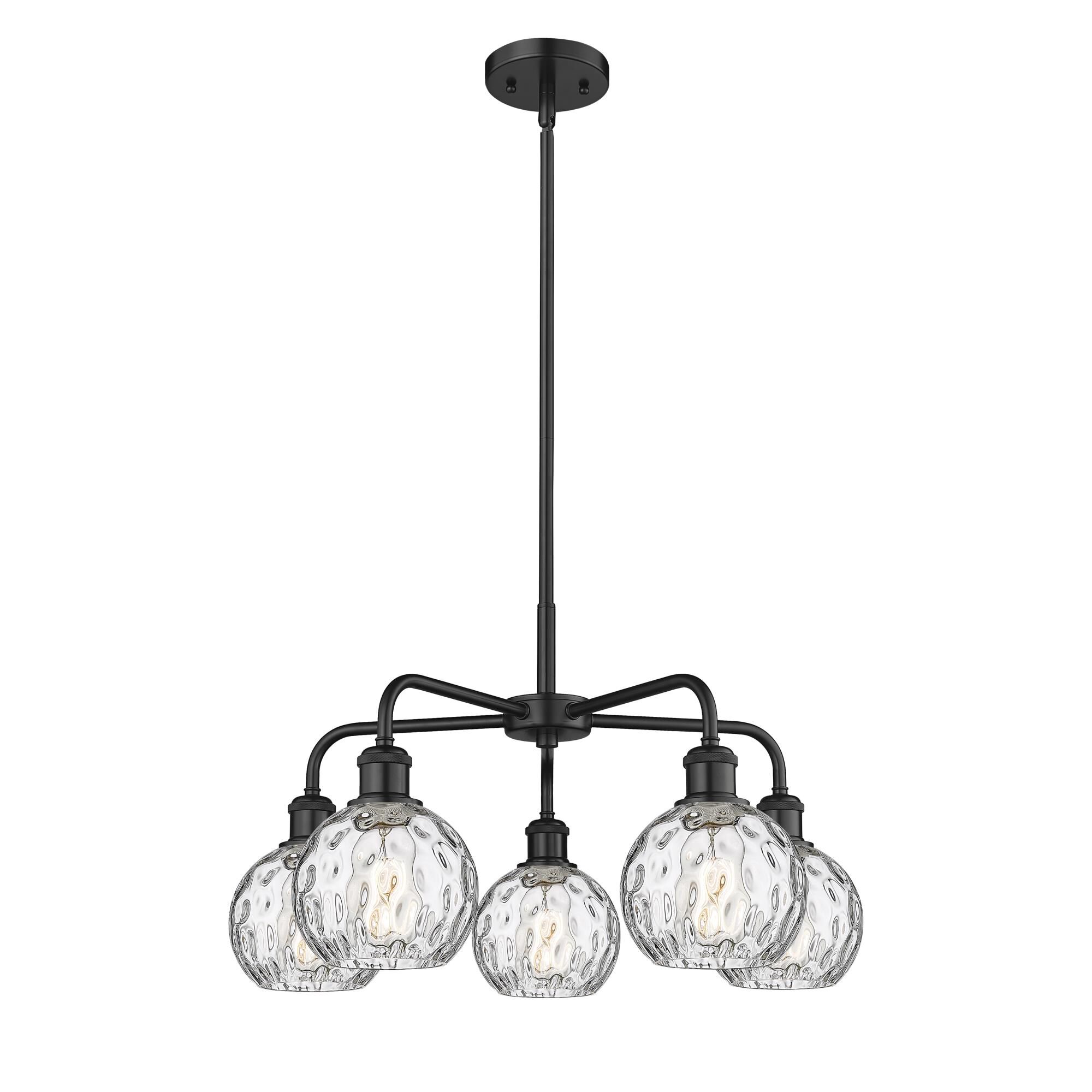 Bruno Marashlian Athens Water Glass 24 Inch Chandelier by Innovations Lighting