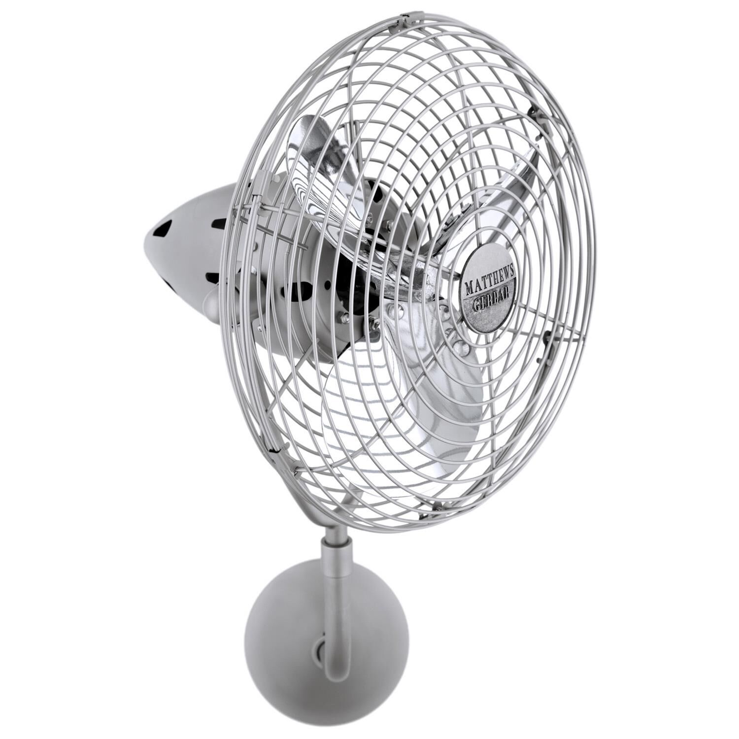 Bruna Parede Wall Mounted Fan by Matthews Fan Company