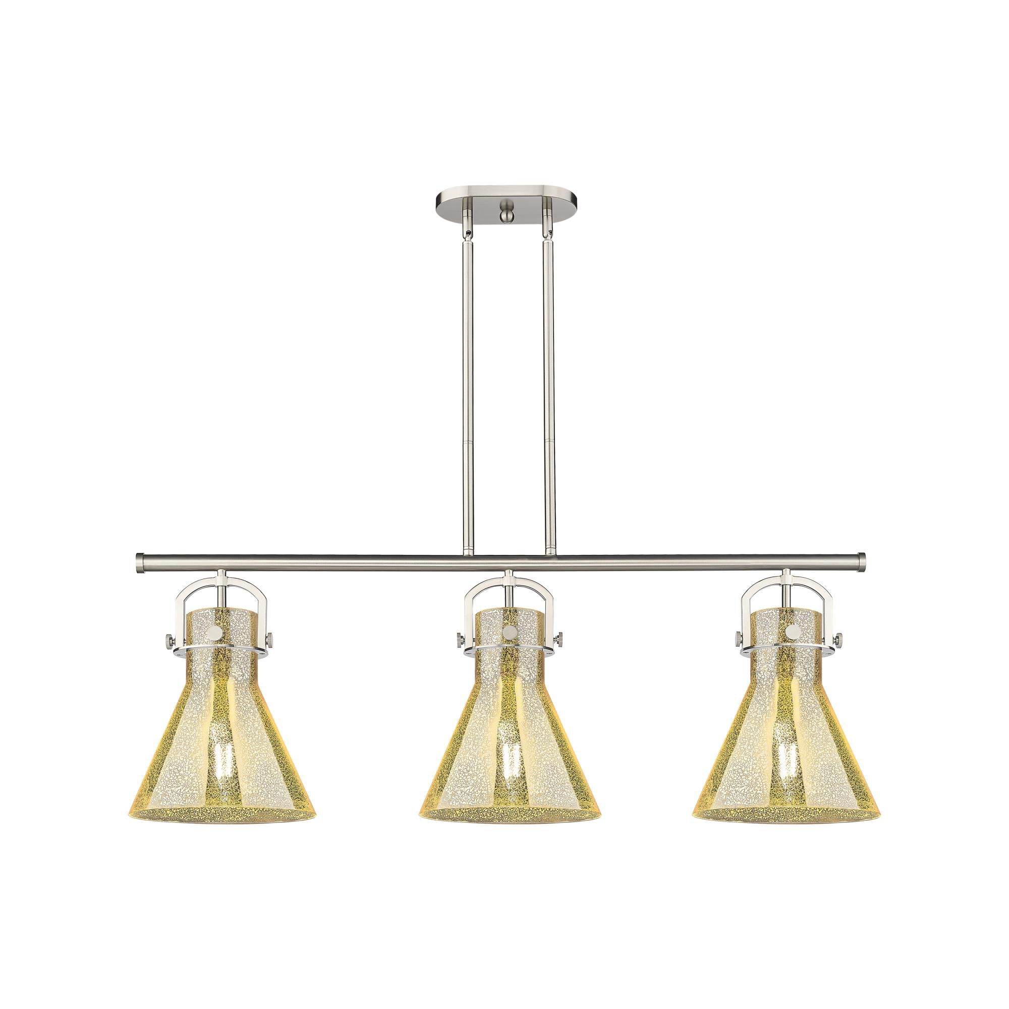 Bruno Marashlian Newton Cone 42 Inch Linear Suspension Light by Innovations Lighting