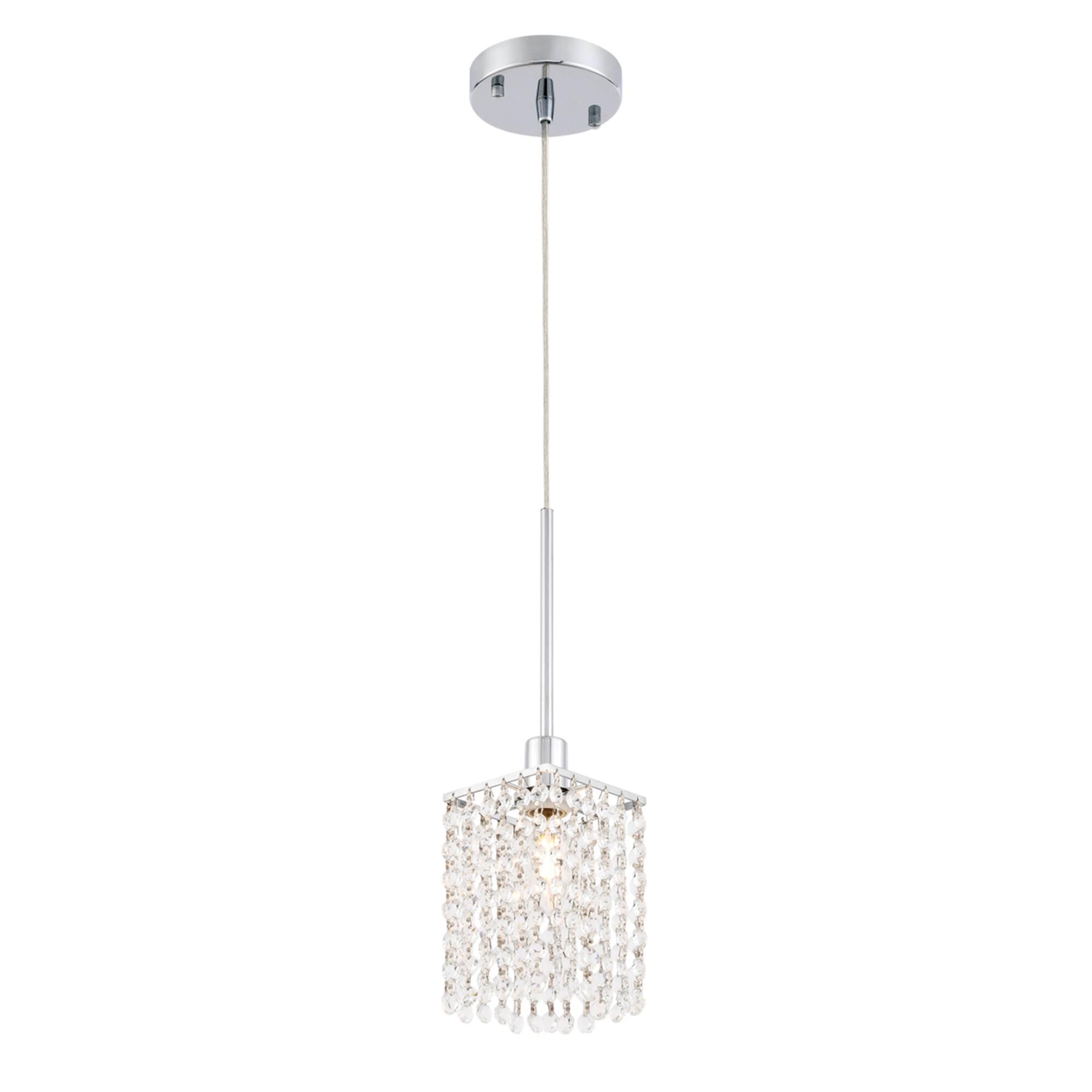 Shown in Chrome finish and Clear Royal Cut crystal