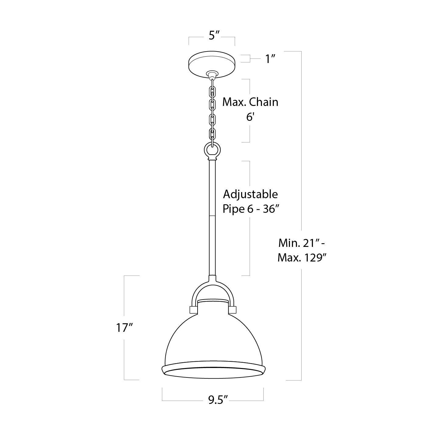 Shown in White finish