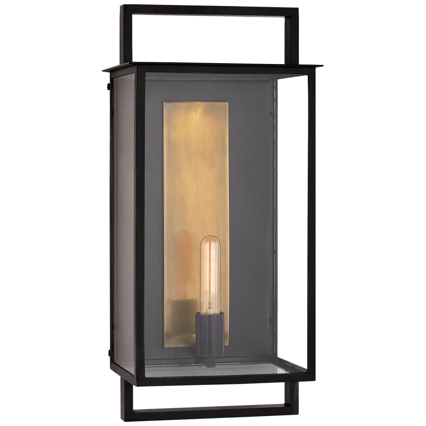 Visual Comfort Signature Collection Ian K. Fowler Halle 23 Inch Tall Outdoor Wall Light