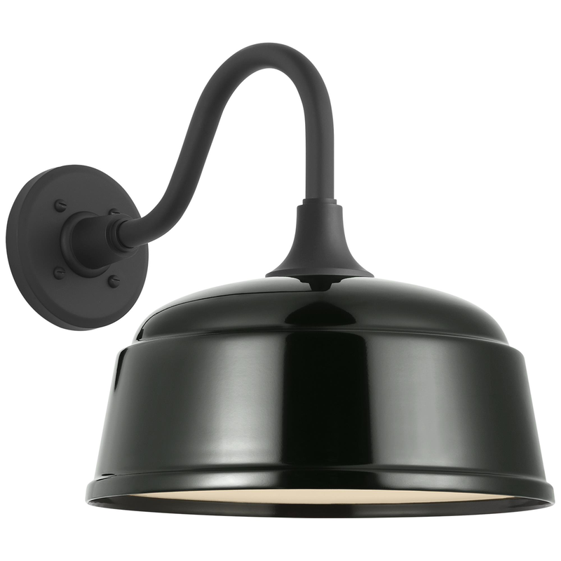 Thomas O'Brien Academy Barn Light 13 Inch Outdoor Wall Light by Visual Comfort Signature Collection