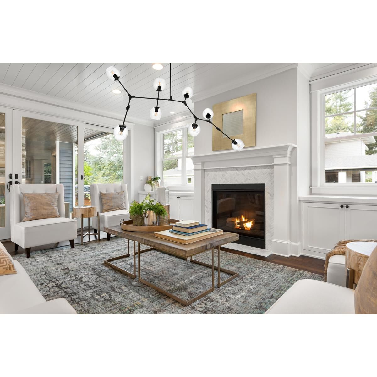 Shown in Black finish