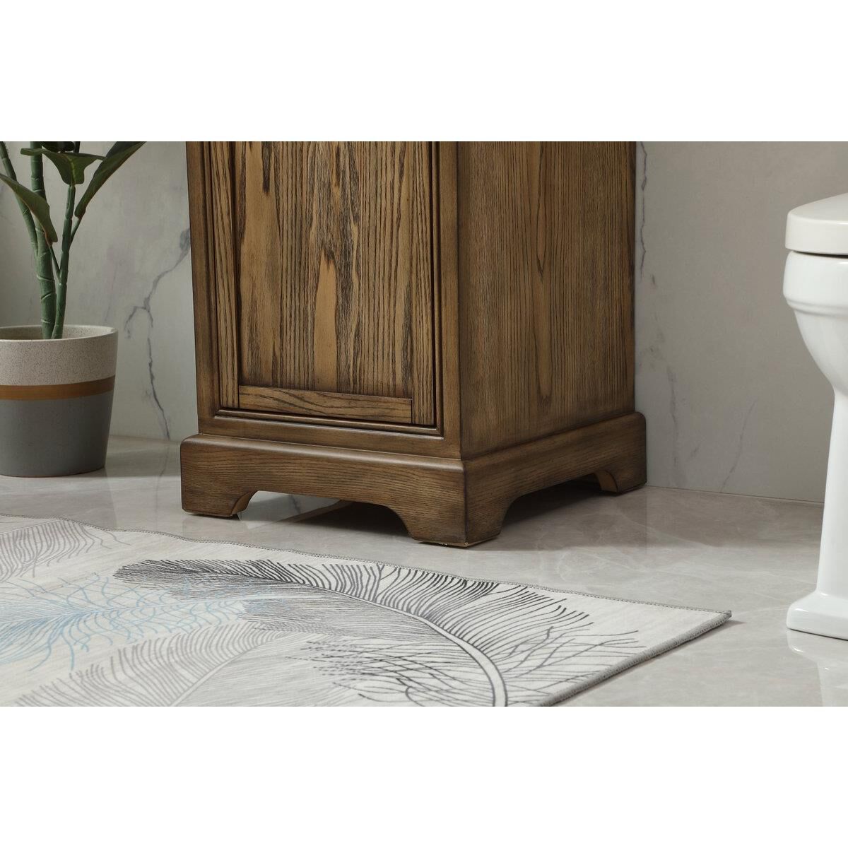 Shown in Driftwood finish