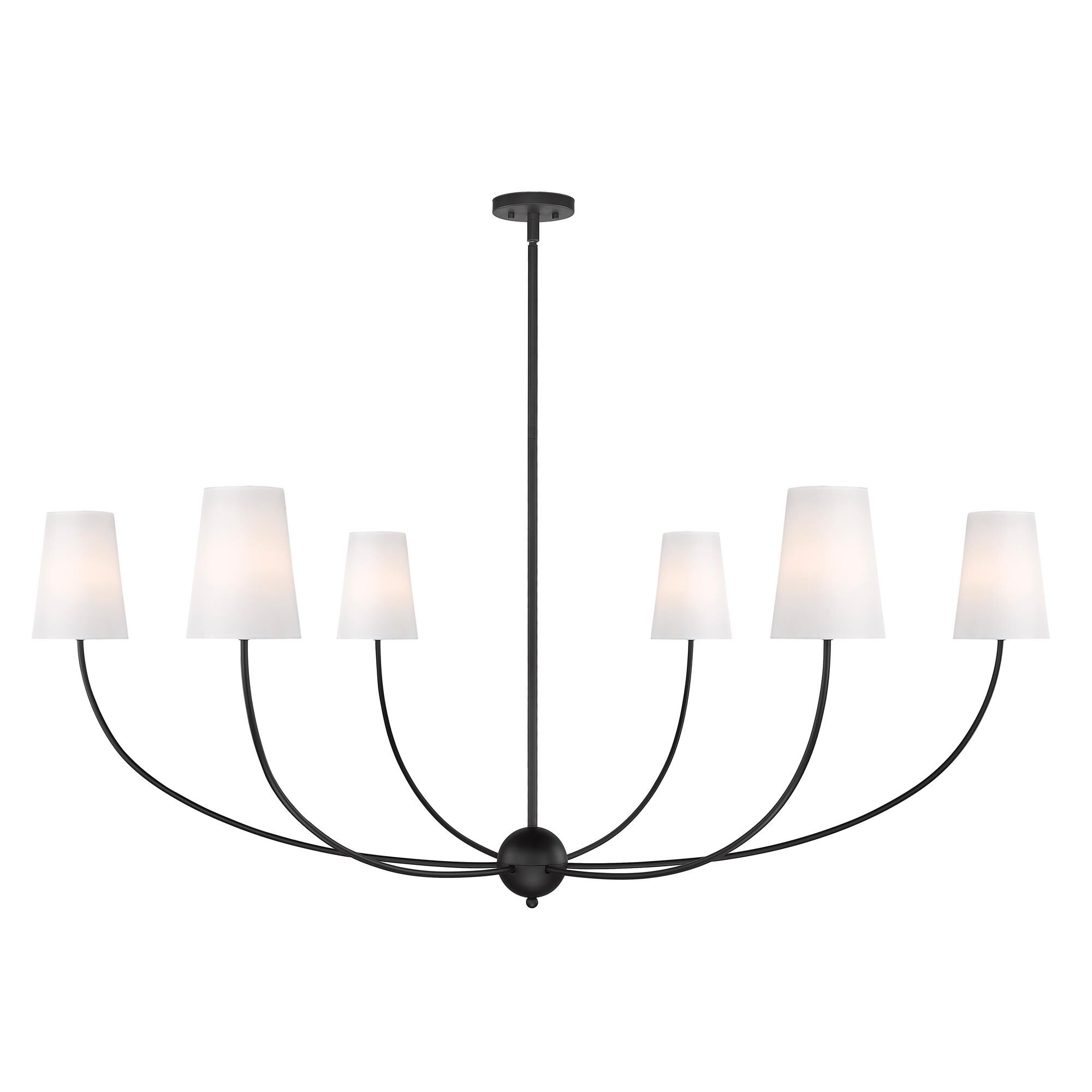 Shown in Brushed Nickel finish and White glass