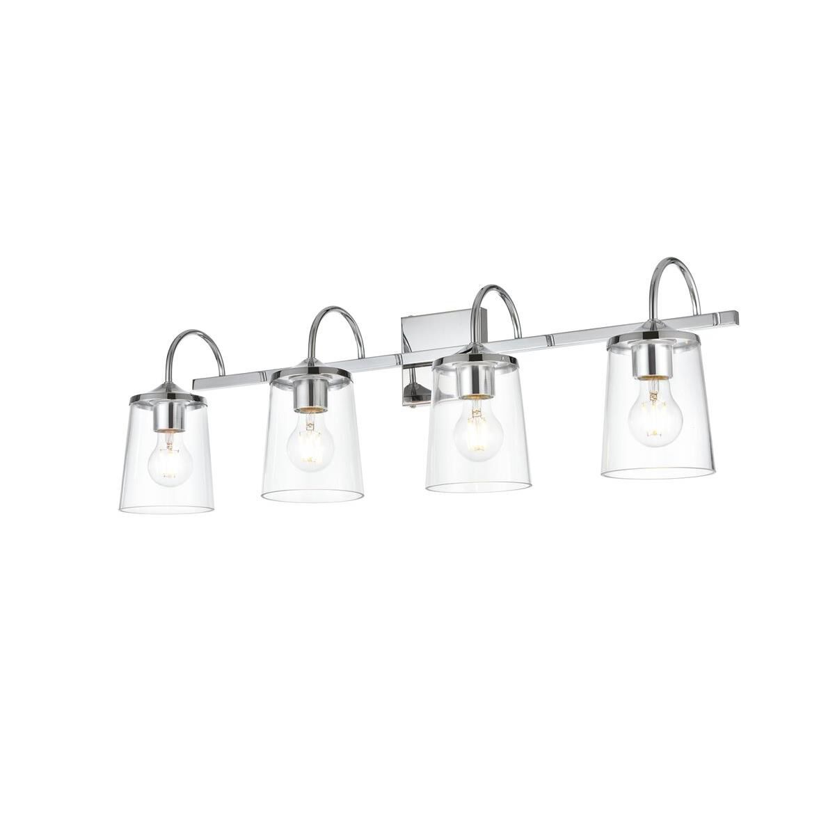 Avani 33 Inch 4 Light Bath Vanity Light by Elegant Lighting
