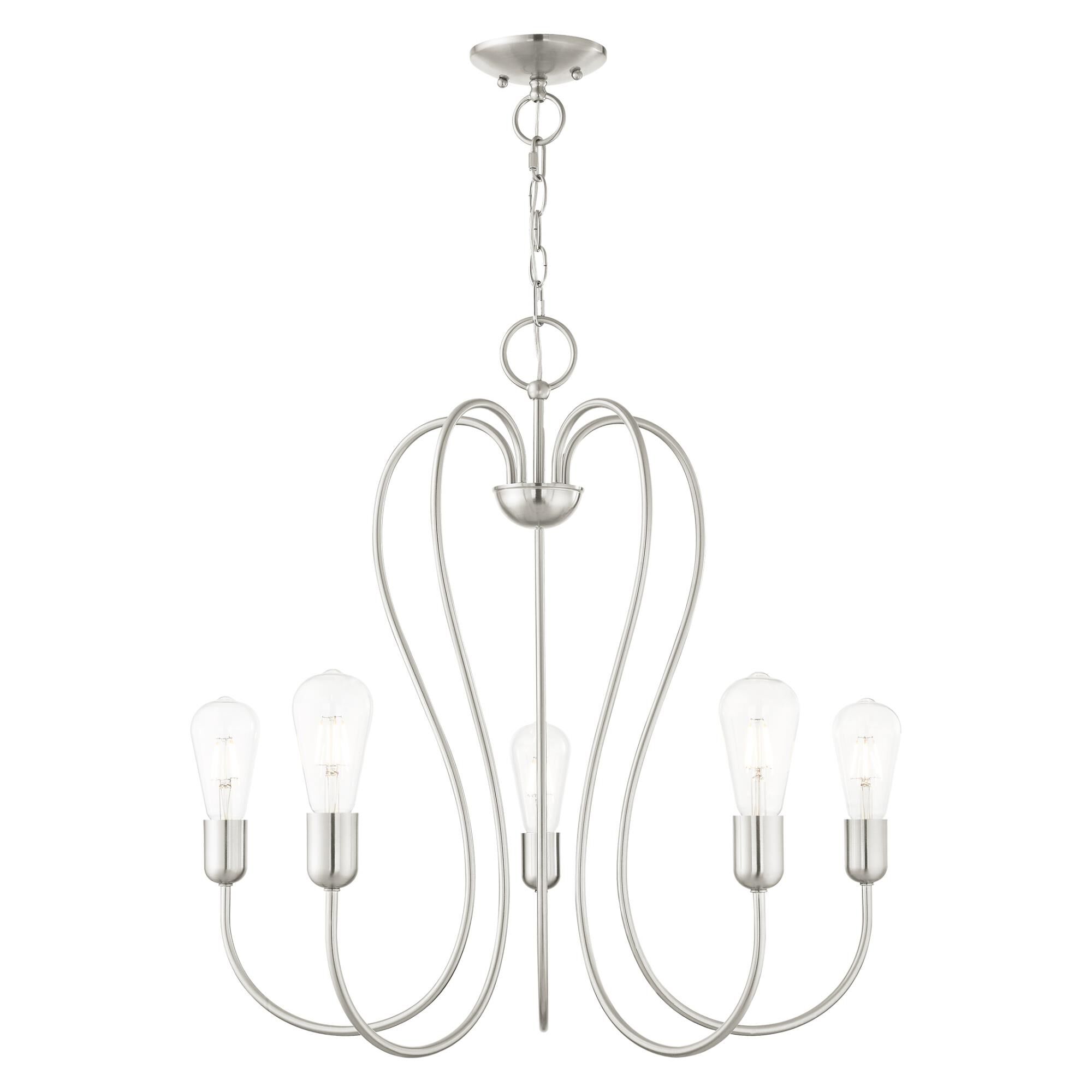 Lucerne 5 Light Chandelier by Livex Lighting