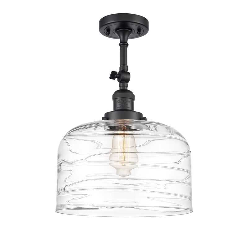 Bruno Marashlian Bell 12 Inch 1 Light Semi Flush Mount by Innovations Lighting