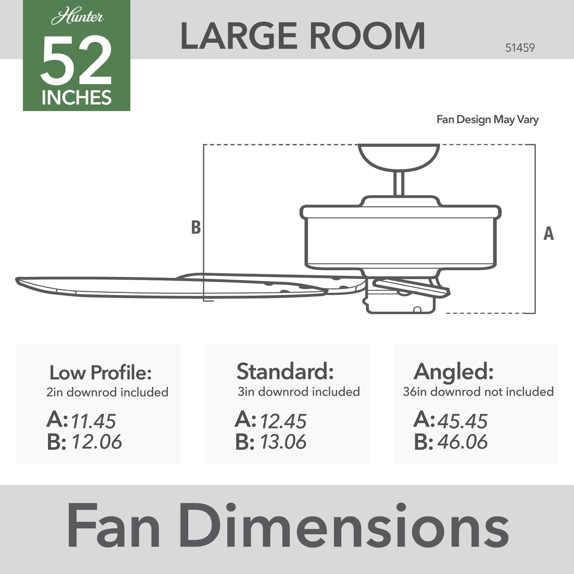 Windbound 52 Inch Ceiling Fan by Hunter Fan