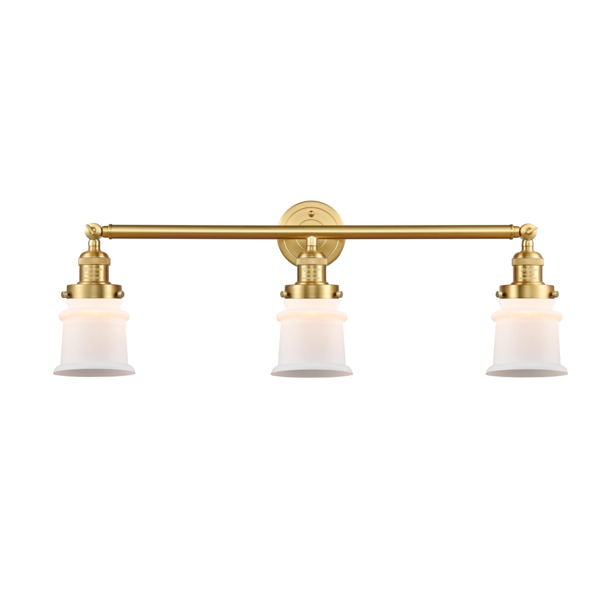 Bruno Marashlian Small Canton 30 Inch 3 Light Bath Vanity Light by Innovations Lighting