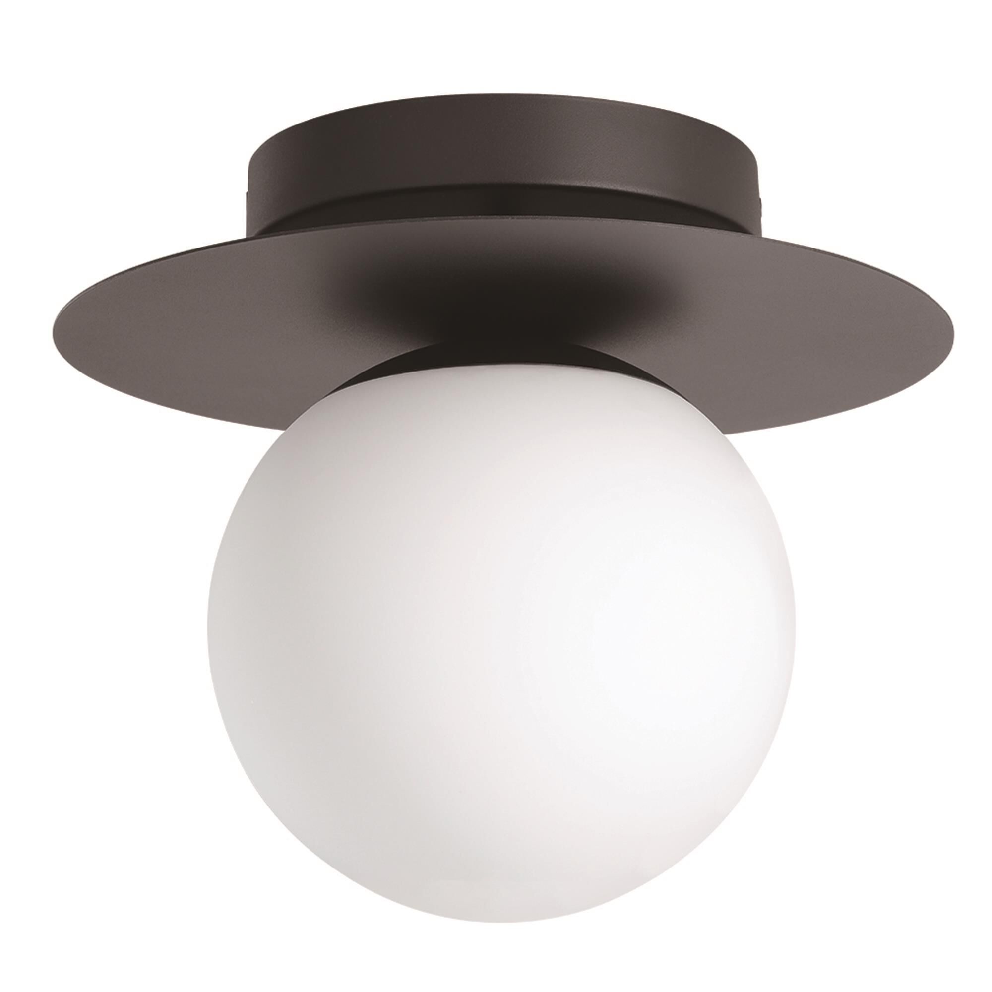 Arenales 10 Inch 1 Light Semi Flush Mount by Eglo Lighting