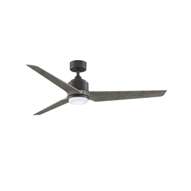 Triaire Custom 60 Inch Ceiling Fan with Light Kit by Fanimation