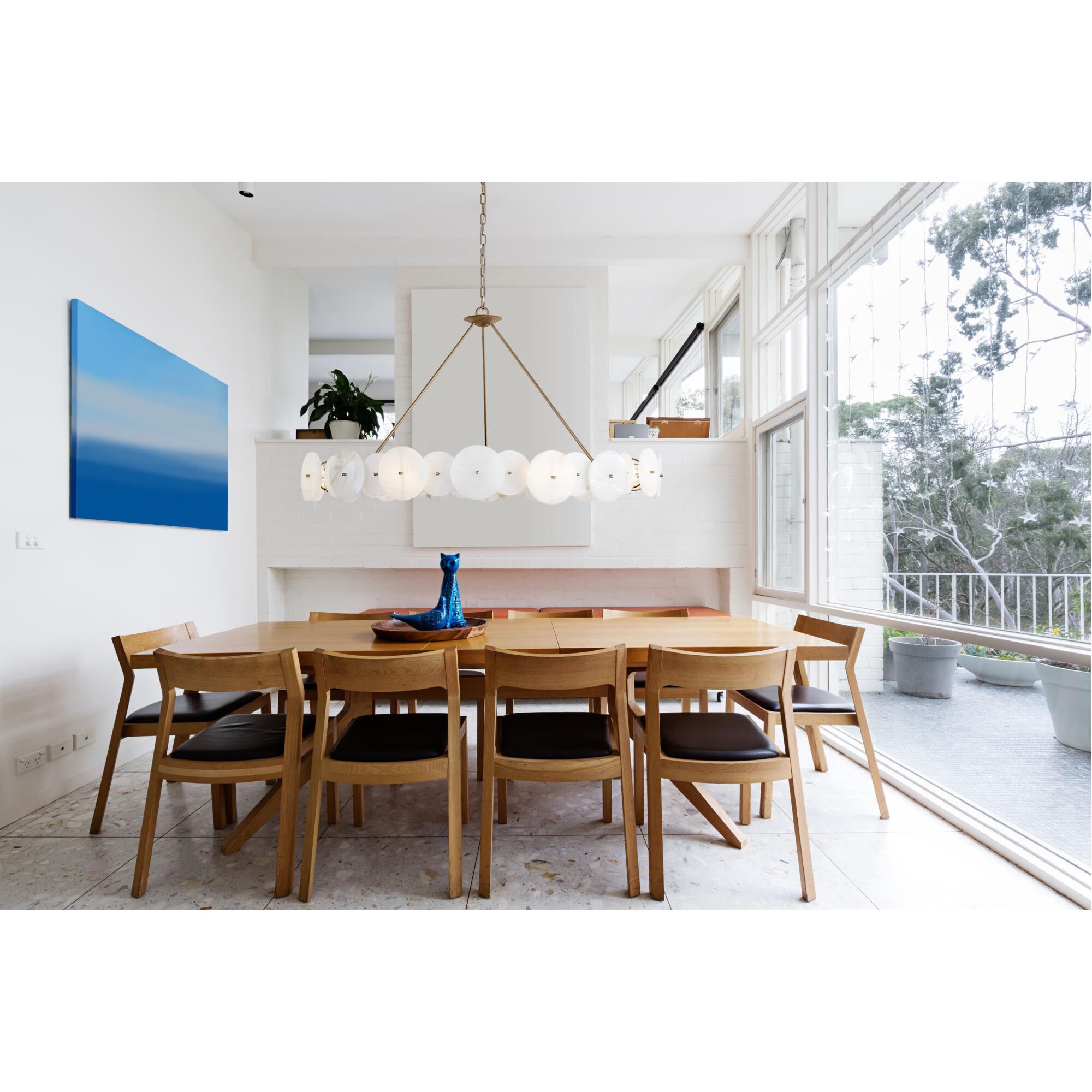 Cosmos 48 Inch 9 Light Chandelier by Varaluz